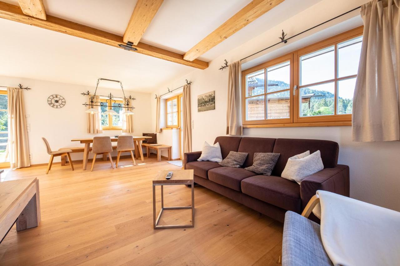 Villa Am Josefibrunnen Farchant Exterior foto