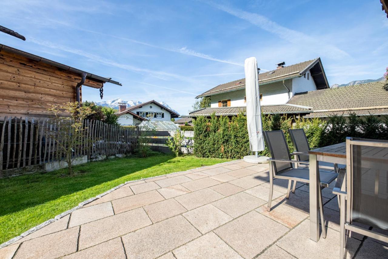 Villa Am Josefibrunnen Farchant Exterior foto